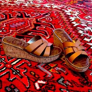 Sam Edelman brown leather Sandals
